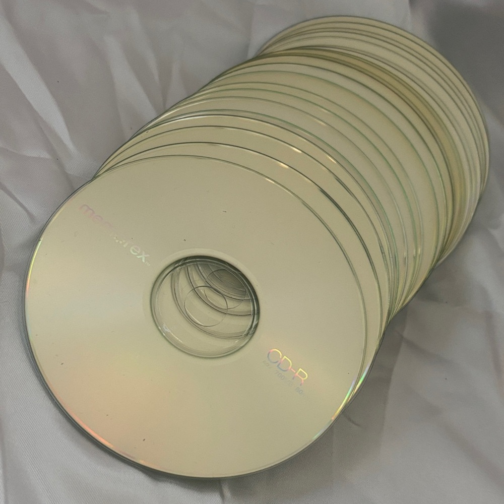 23 Memorex Silver CD-R Pack